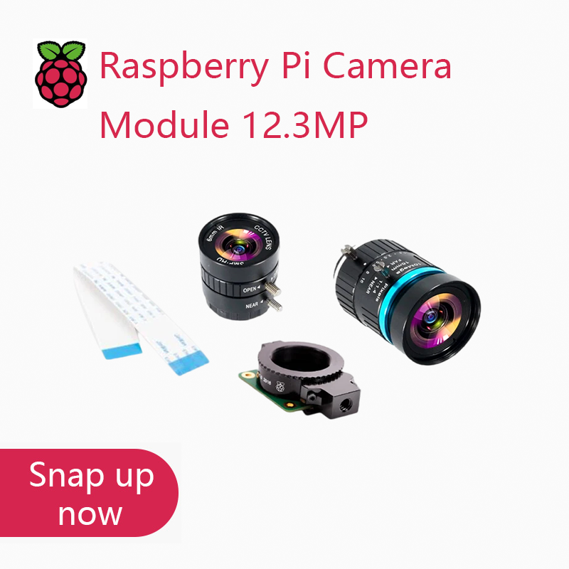 Raspberry Pi Global Shutter Camera Imx296 - Wysokiej jakości moduł kamery HQ Raspberry